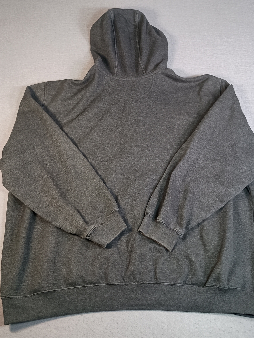 Carhartt Men's 2XL Gray Original Fit Workwear Outdoor Full Zip Sweatshirt Hoodie - Picture 4 of 7